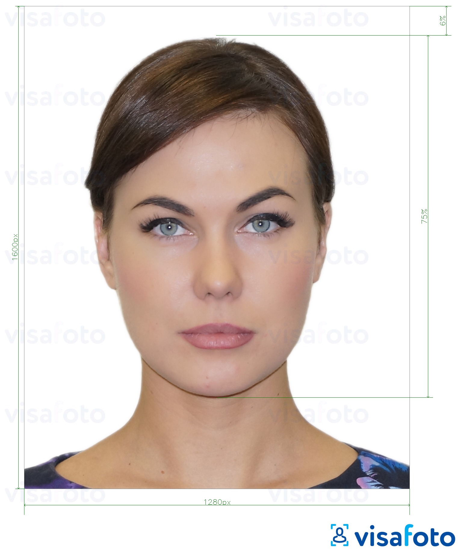 Приклад фотографії для Греція водійські права 1280x1600 пікселів з точними специфікаціями розміру